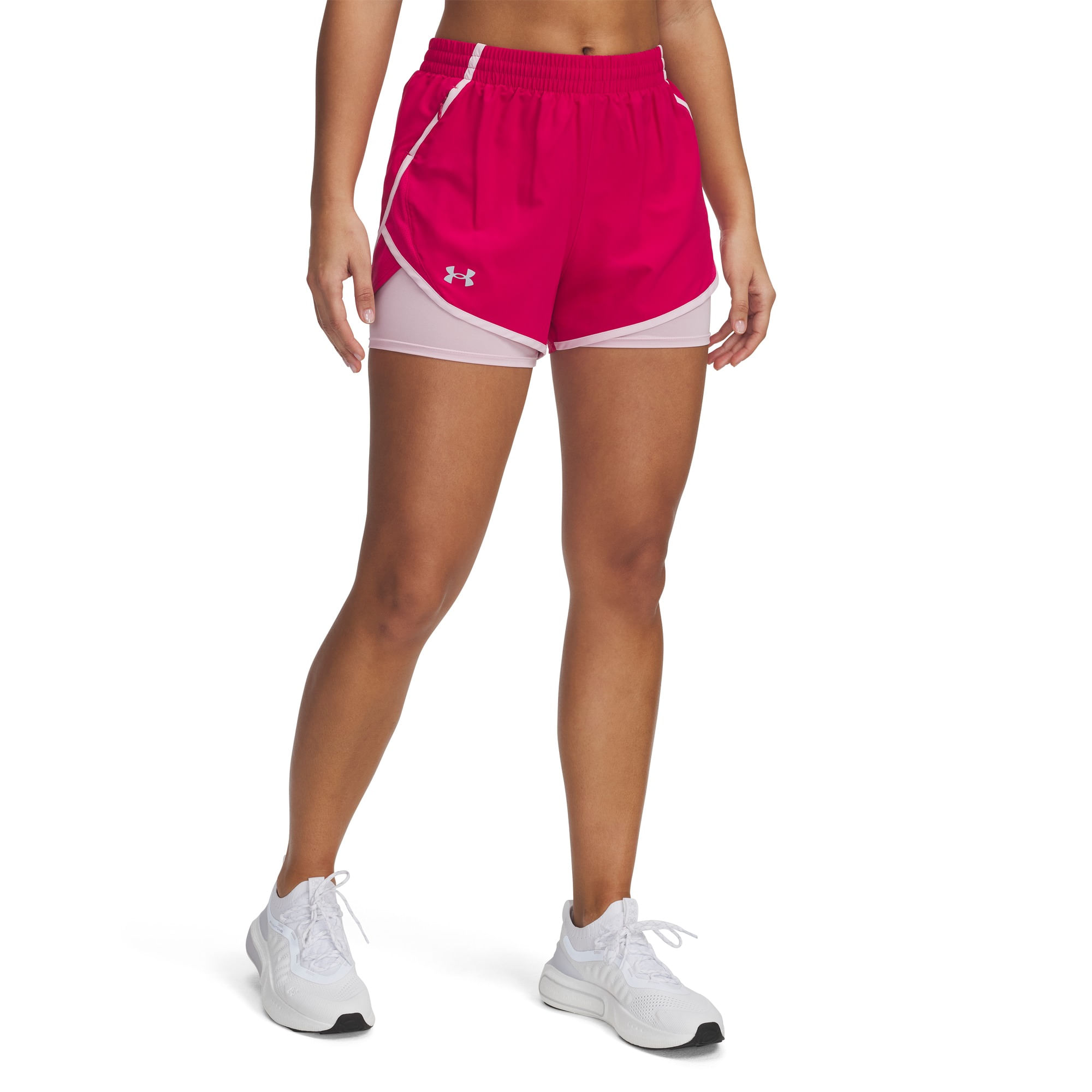 Shorts de Corrida 2 em 1 Under Armour Fly By Feminino