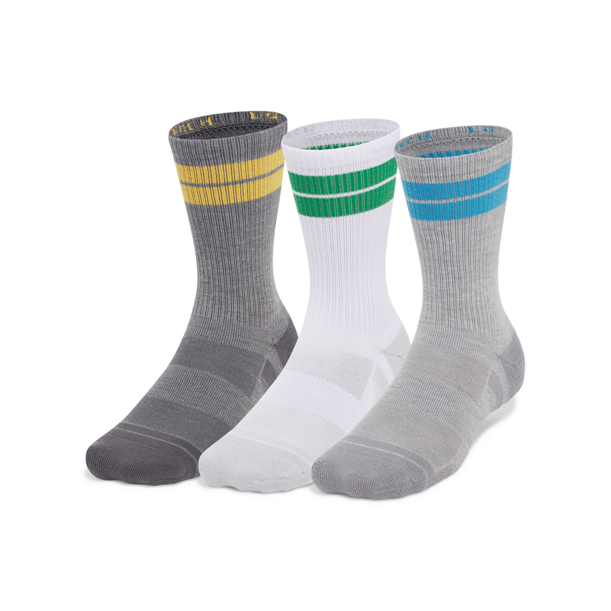 Meia Under Armour Perftech - Pacote com 3 Pares — Under Armour
