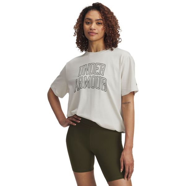 Camiseta Sportstyle Under Armour Rival Campus Feminina M Branco