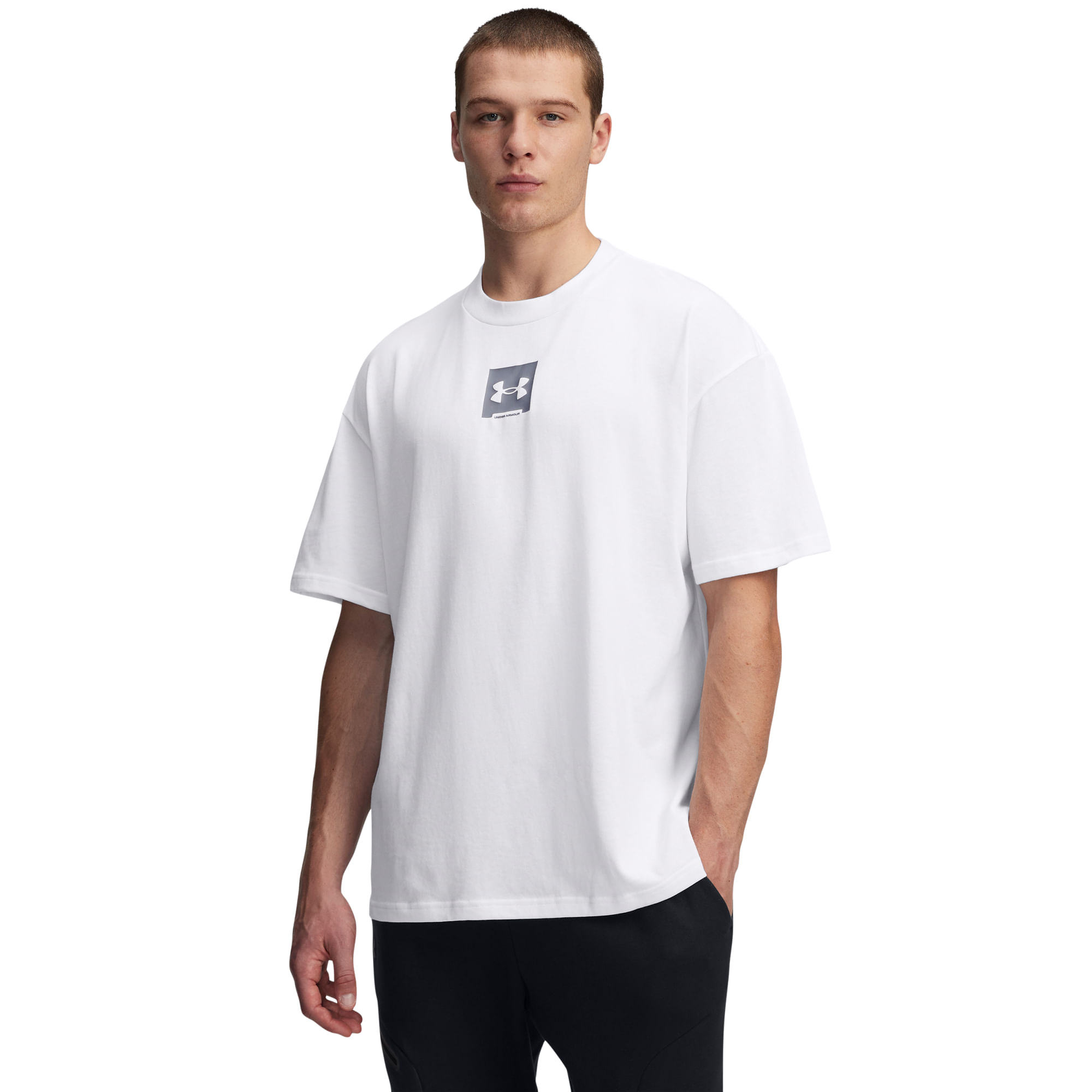 Camiseta Sportstyle Under Armour Heavyweight Oversized Masculina