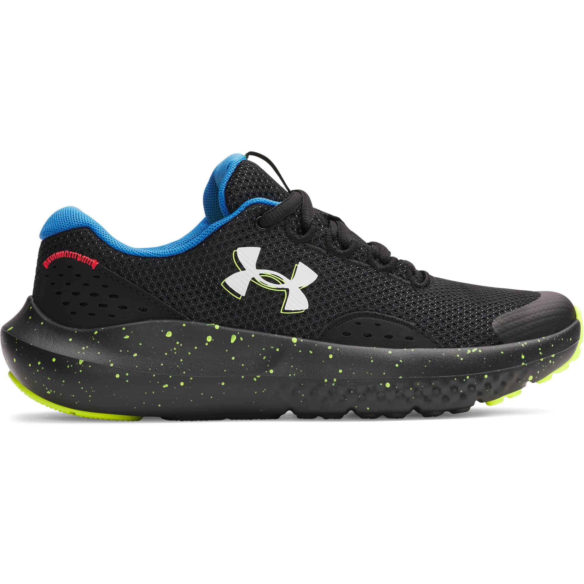 Tênis Under Armour BGS Surge 4 Infantil - 37.5 Preto