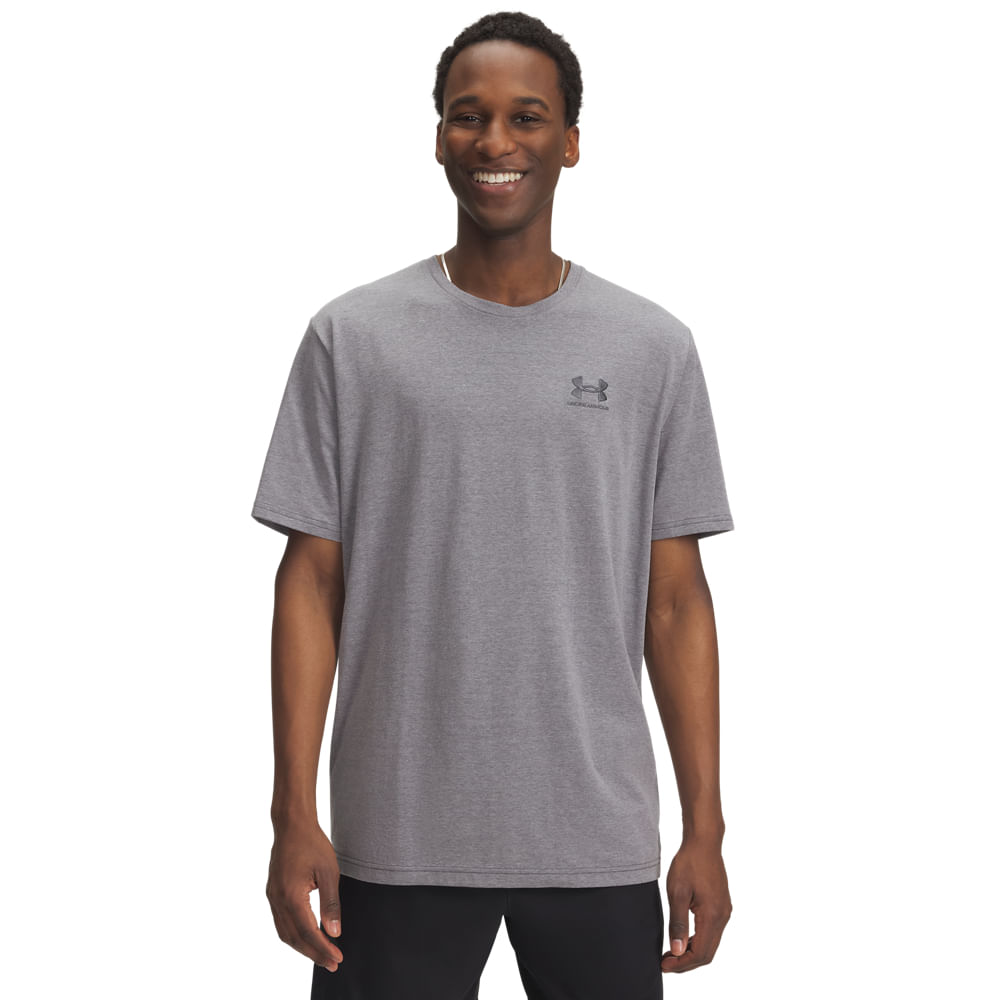 Camiseta Sportstyle Under Armour Icon Masculina - M Cinza