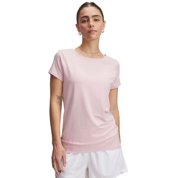 Camiseta de Treino Under Armour HeatGear Feminina GG Azul