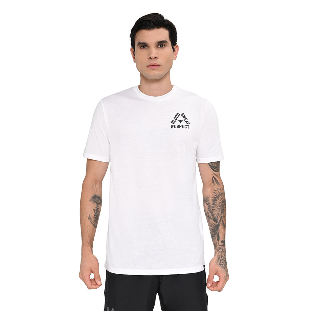 Camiseta de Treino Under Armour Tech Masculina - M Branco