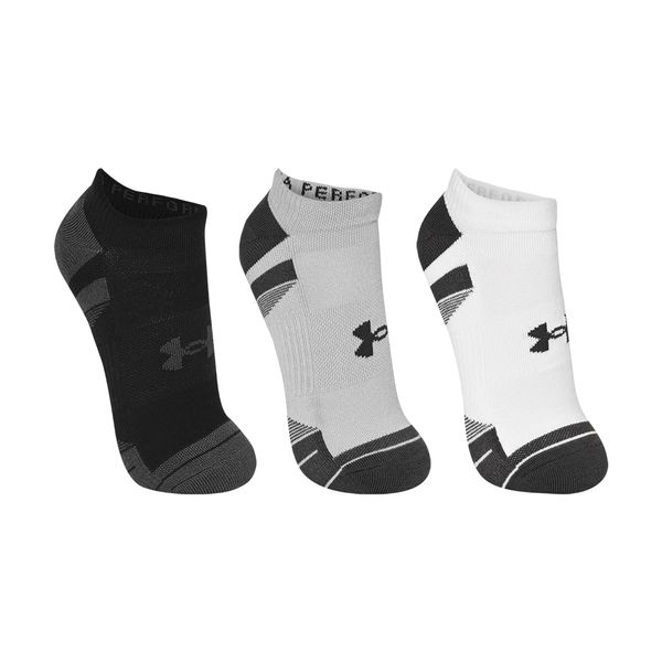 Meia Under Armour Performance Tech - Pacote com 3 Pares 36-40 Cinza