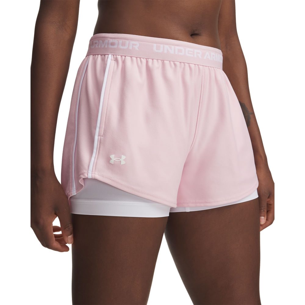 Shorts de Treino 2 em 1 Under Armour Tech Play Feminino