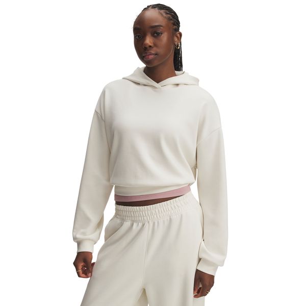 Blusa de Treino Under Armour Cozy Feminina GG Bege
