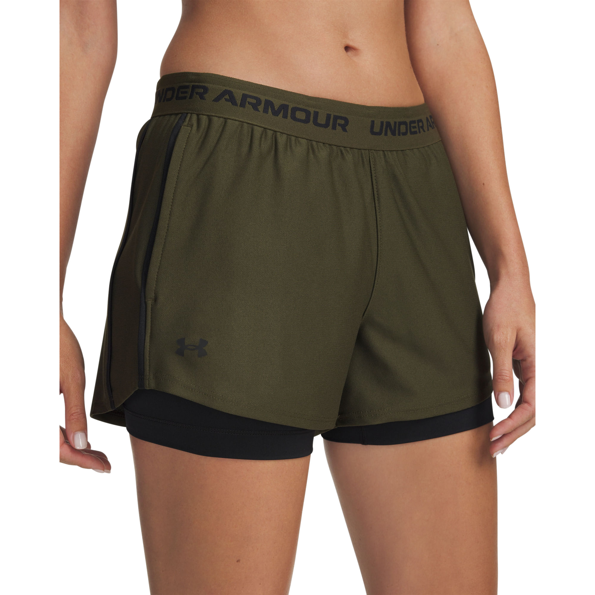 Shorts de Treino 2 em 1 Under Armour Tech Play Feminino
