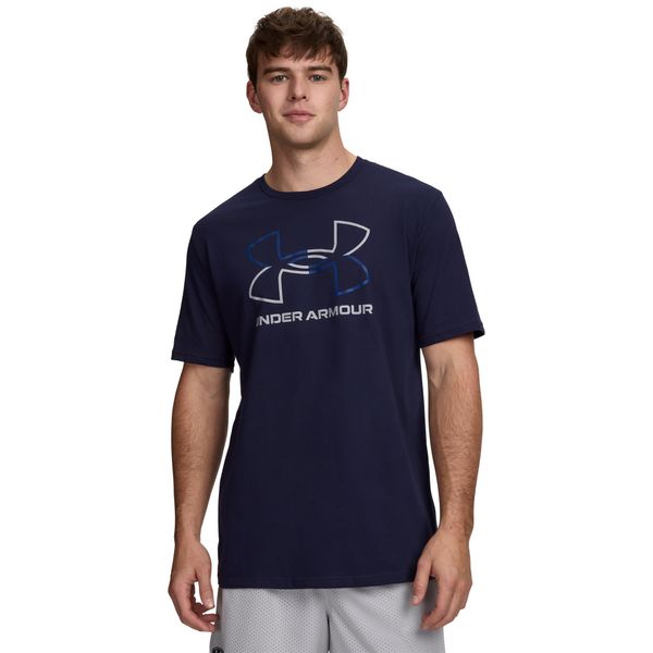 Camiseta Sportstyle Under Armour Foundantion Update Masculina GG Azul