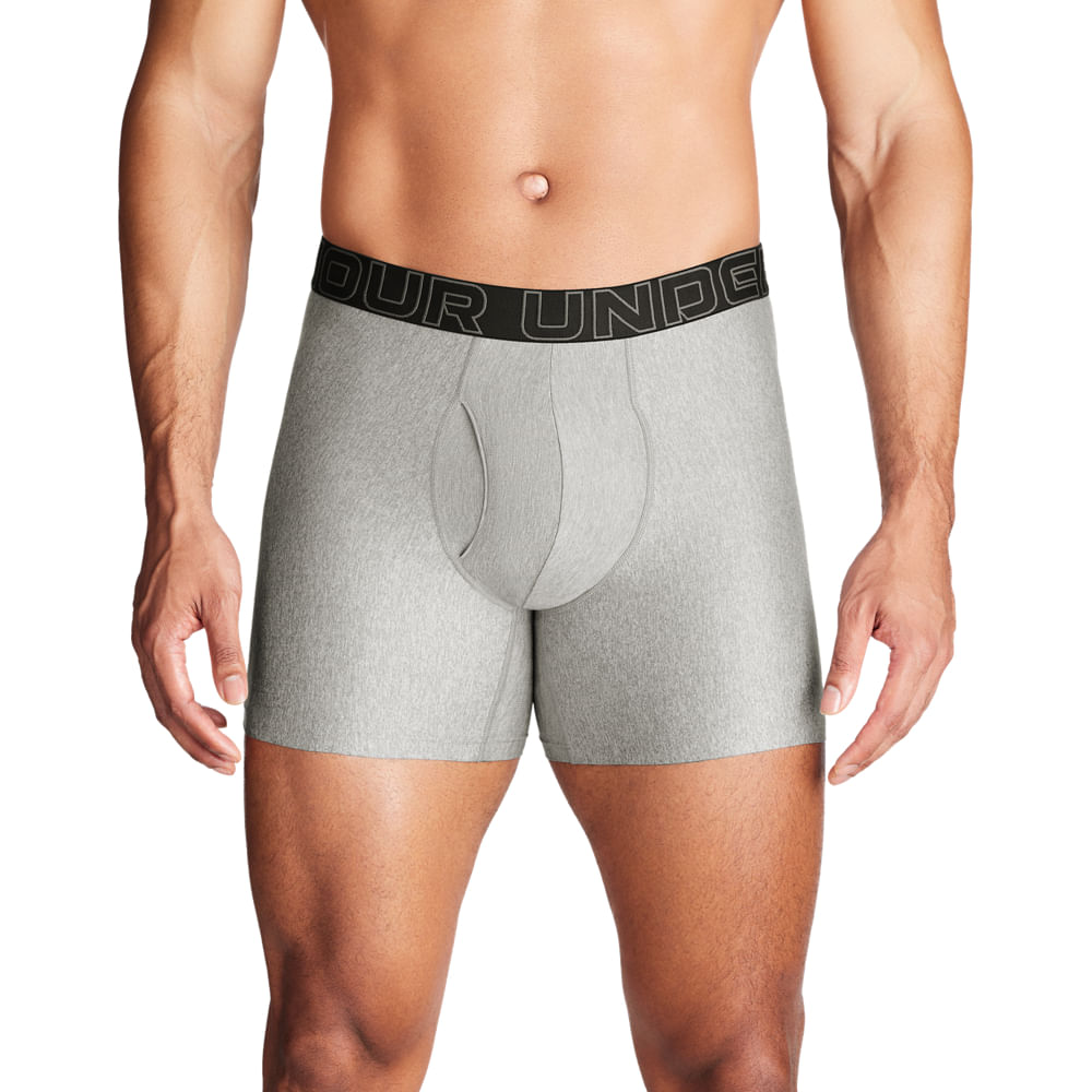 Cueca Under Armour Boxer Perfomance - Pacote com 3 Unidades