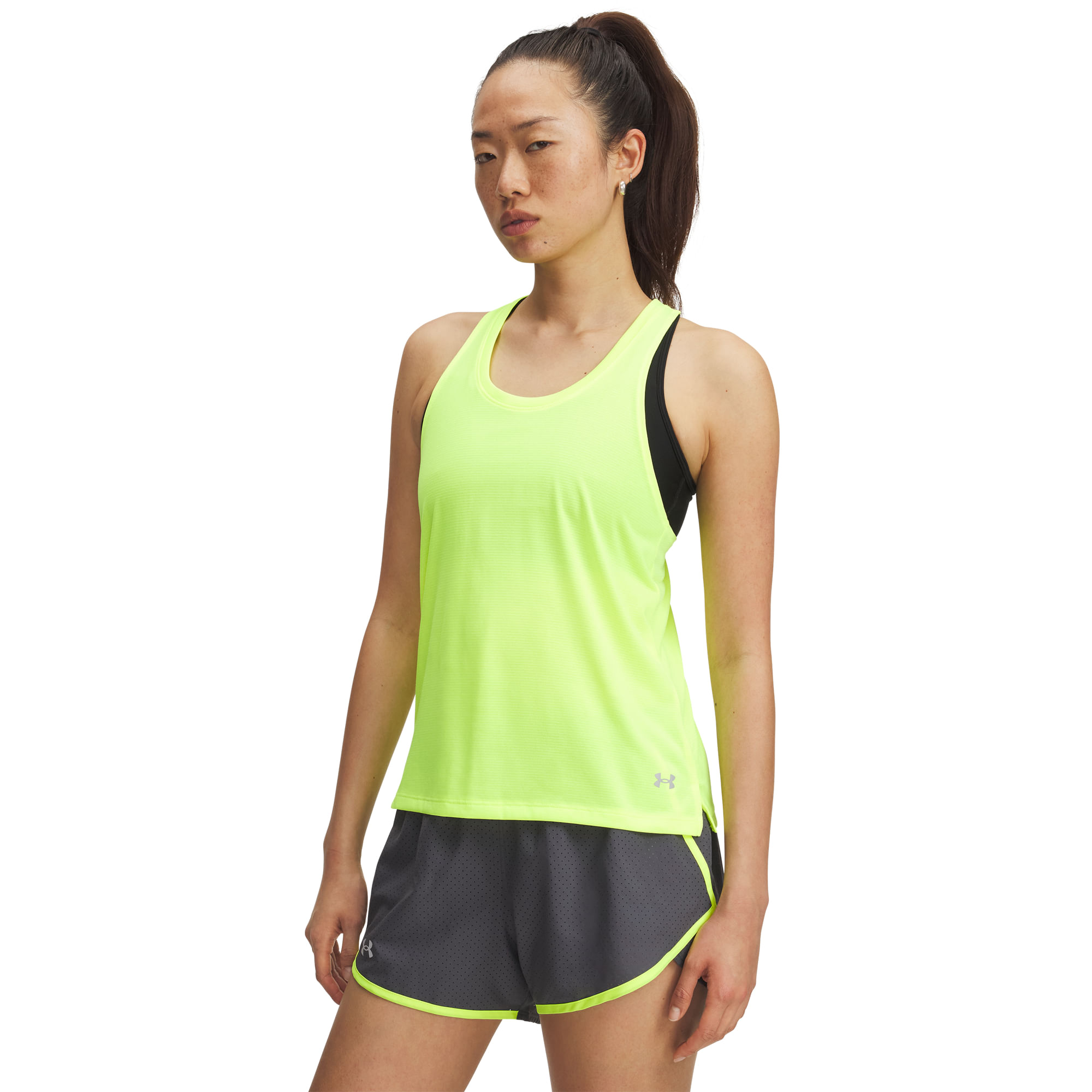 Regata de Corrida Under Armour Launch Singlet Feminina
