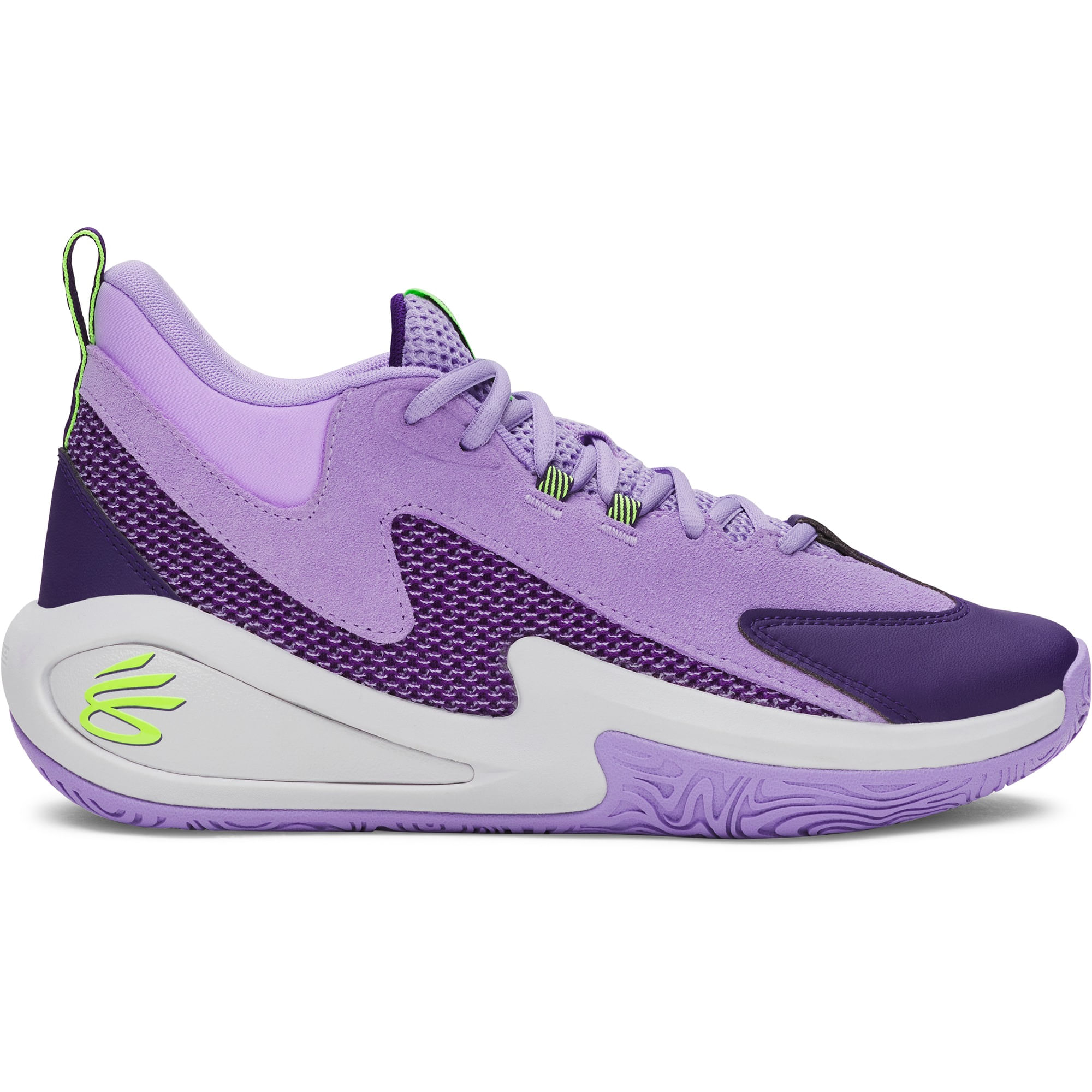 Tênis de Basquete Under Armour Curry 3Z 25 SDE - 45 Roxo