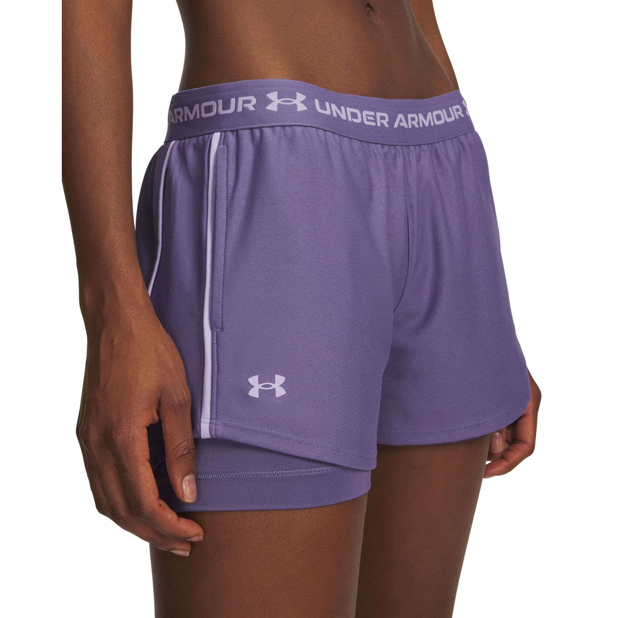 Shorts de Treino 2 em 1 Under Armour Tech Play Up