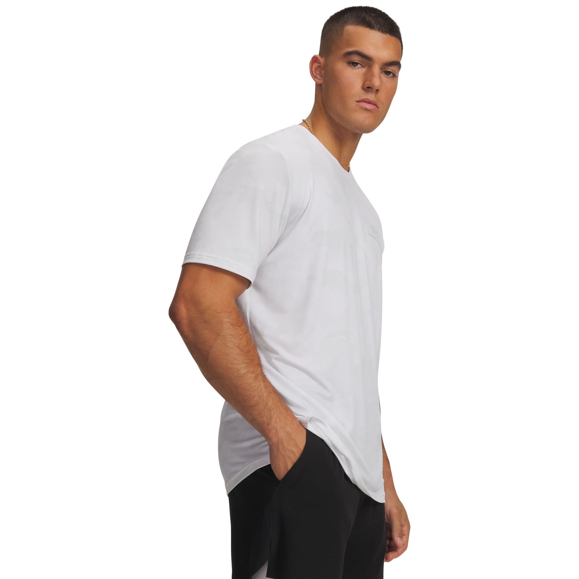 Camiseta de Treino Under Armour Vanish Energy - 2GG Cinza