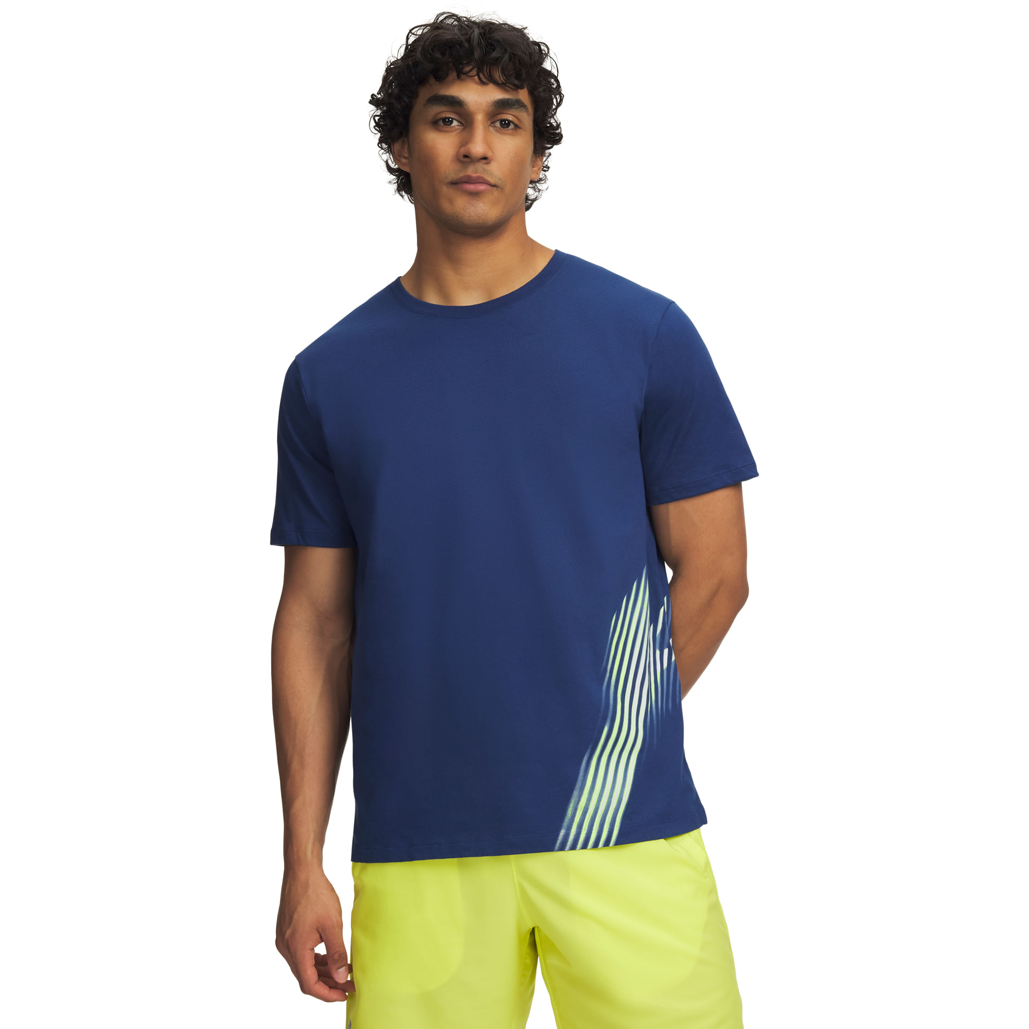 Camiseta de Corrida Under Armour Velociti Flash - G Azul
